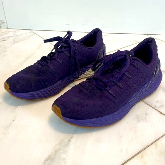 NoBull Project purple knit runners men/youth 6, women’s 7.5 workout gym comfort - Picture 1 of 9